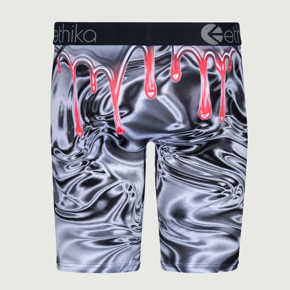 KIDS ETHIKA BOMBER SLIME BOXER BRIEFS - Picture 3 of 7